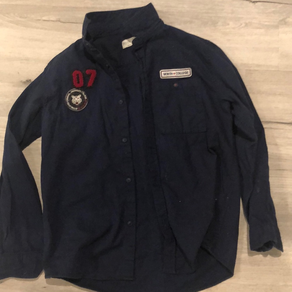 Boys button up shirt